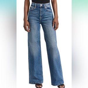 Pistola Wide Leg Dark Wash Jeans